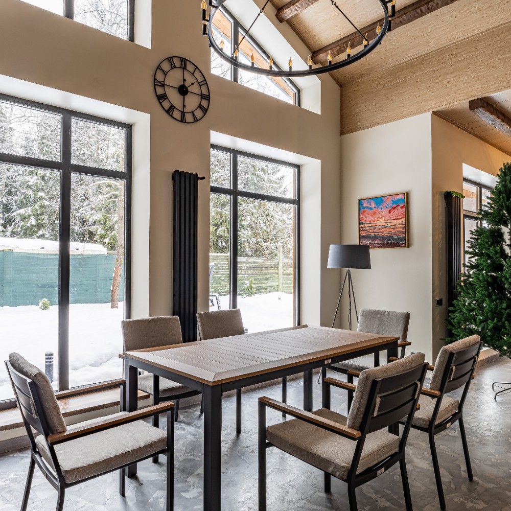 Обеденный комплект Royal Family OSCAR со столешницей из поливуда 1